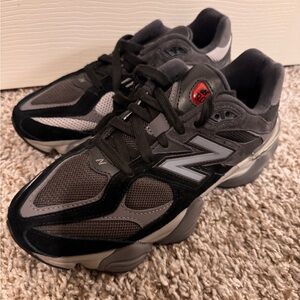 New Balance  9060 Black and Gray Sneakers